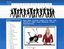 Tablet Screenshot of easyfatlossprogram.net